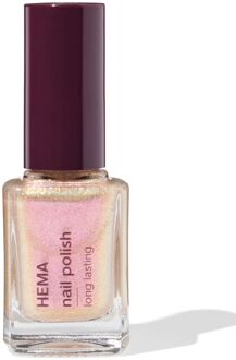 Hema Long lasting nagellak 60 rose pearl (roze)