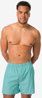 Hema Losse herenboxer chambray groen (groen)