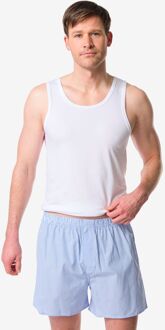 Hema Losse herenboxer strepen lichtblauw (lichtblauw) - XL