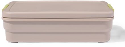 Hema Lunchbox modulair groot grijs (paars)