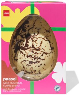 Hema Luxe chocolade ei wit cookie crunch