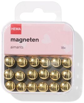 Hema Magneten 1cm rond - 18 stuks