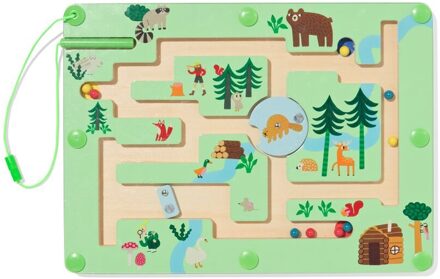 Hema Magnetisch doolhof 30x1.5x22cm hout