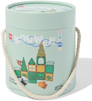 Hema Magnetische bouwtegels jungle 20-delig