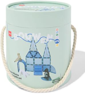 Hema Magnetische bouwtegels Noordpool 20-delig