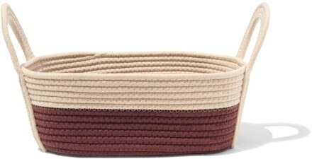 Hema Mand 34x13cm touw beige