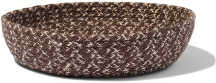 Hema Mandje ⌀26x6cm jute (bruin)