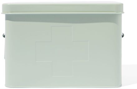 Hema Medicijnbox klein groen 14.5x23x16 (lichtgroen)