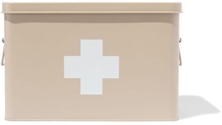 Hema Medicijnbox mat zand 18x31.5x21 (zand)