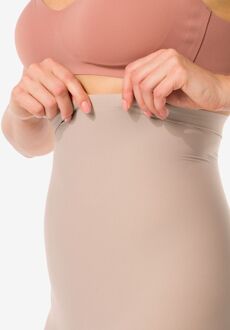 Hema Medium corrigerende biker extra hoge taille beige (beige) - XL