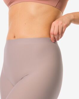 Hema Medium corrigerende biker hoge taille beige (beige) - S