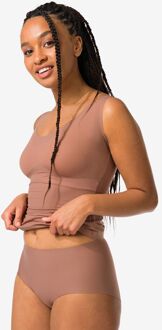 Hema Medium corrigerende damesslip hoge taille middenbruin (middenbruin) - L