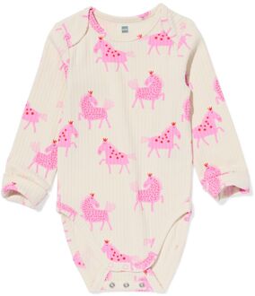 Hema Meegroeiromper ecovero™ paard gebroken wit (gebroken wit) - 74/80