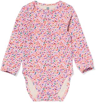 Hema Meegroeiromper LENZING™ ECOVERO rib bloemen multi (multi) - 62/68