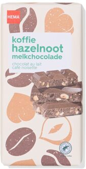 Hema Melkchocolade koffie hazelnoot 180g