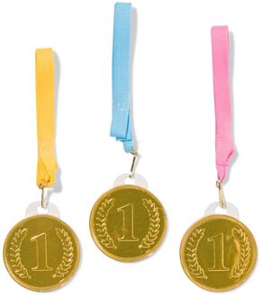 Hema Melkchocolade medailles - 3 stuks