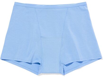 Hema Menstruatieboxer katoen hoge absorptie blauw (blauw) - XS