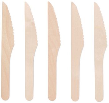 Hema Messen hout 10 stuks