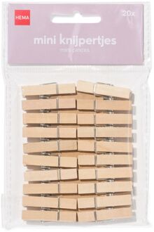Hema Mini knijpers - 20 stuks