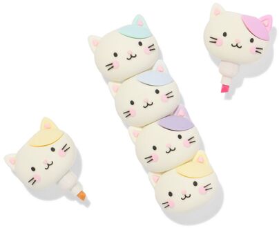 Hema Mini markers katten toren - 5 stuks