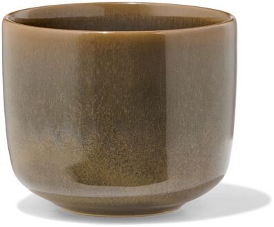 Hema Mok 240ml Monaco reactief glazuur donkerbruin (donkerbruin)