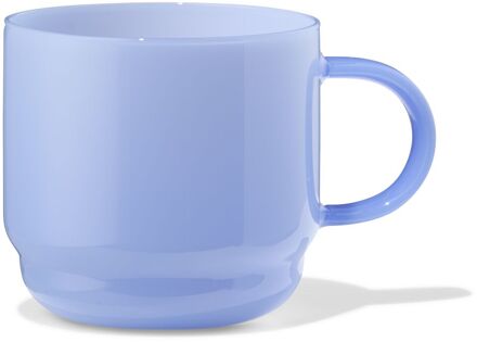 Hema Mok 260ml opaque borosilicaatglas (blauw)