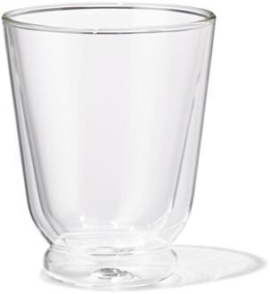 Hema Mok 330ml borosilicaatglas dubbelwandig (transparant)