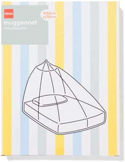Hema Muggennet voor 1-2 personen (wit)