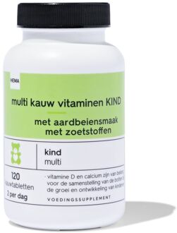 Hema Multi kauw vitaminen kind 120 stuks