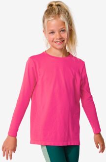 Hema Naadloos Kinder Sportshirt Roze (roze) - 110/116