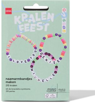 Hema Naam armbandjes maken