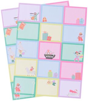 Hema Naamstickers Sint - 30 stuks