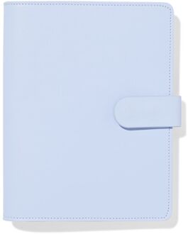 Hema Navulbaar notitieboek A5 gevuld met lijntjes lichtblauw