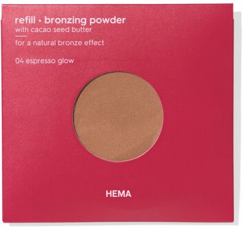 Hema Navulling bronzer 04 espresso glow