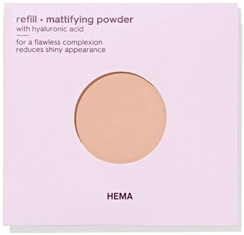 Hema Navulling mattifying powder 19 cool beige