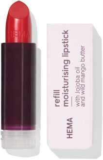 Hema Navulling moisturising lipstick 24 classic red - creamy (rood)