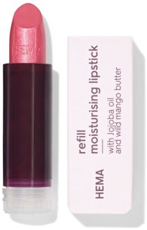 Hema Navulling moisturising lipstick 33 pinkalicious - satin (donkerroze)