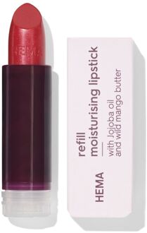 Hema Navulling moisturising lipstick 48 cherry berry - crystal (rood)