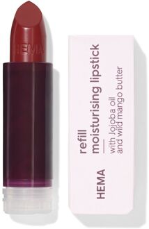 Hema Navulling moisturising lipstick 49 red velvet - creamy (donkerrood)