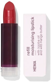 Hema Navulling moisturising lipstick 58 moody merlot - satin (donkerrood)