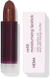 Hema Navulling moisturising lipstick 61 cacao brown (bruin)