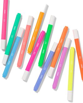 Hema Neon stiften - 12 stuks