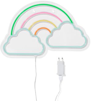 Hema Neonlamp 47.8x30.5cm regenboog