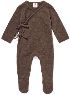 Hema Newborn boxpakje merinowol donkerbruin (donkerbruin) - 68