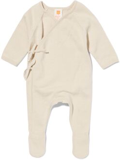 Hema Newborn boxpakje met overslag ecru (ecru) - 62