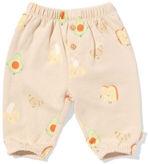 Hema Newborn broek ontbijt ecru (ecru) - 56
