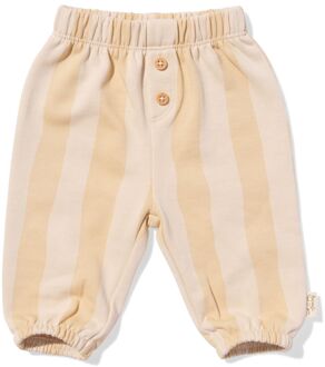 Hema Newborn broek strepen ecru (ecru) - 80