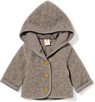 Hema Newborn jas met wol zand (zand) - 74