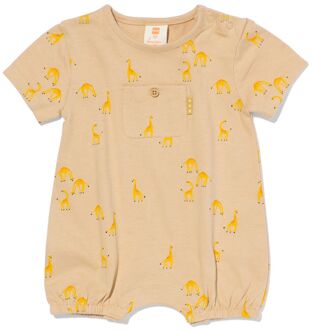 Hema Newborn Jumpsuit Giraf Zand (zand) - 74