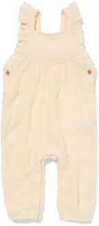 Hema Newborn jumpsuit mousseline ecru (ecru) - 74